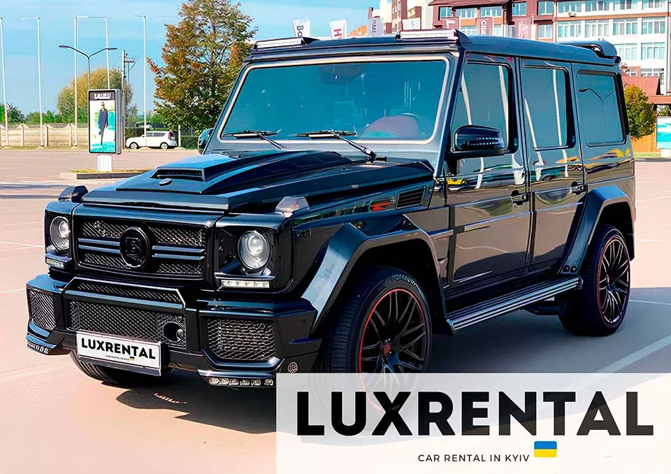 Аренда Mercedes-Benz Brabus G800 в Киеве